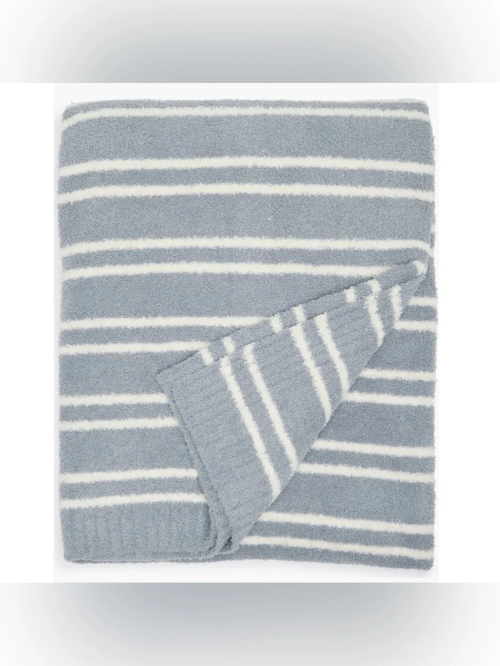 BAREFOOT DREAMS CozyChic Double Stripe Blanket